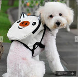 Leather Dog Bag Saddle