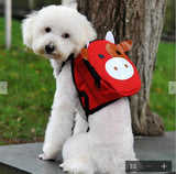 Leather Dog Bag Saddle