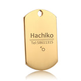 Free engraving Pet ID Tags