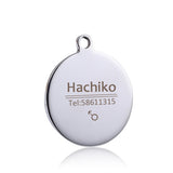 Free engraving Pet ID Tags
