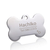 Free engraving Pet ID Tags