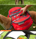 Large Pet Dog Saddle Bag Pack