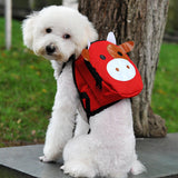 Leather Dog Bag Saddle